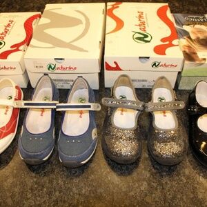 Lot of 4 Girls Naturino Shoes - size 30